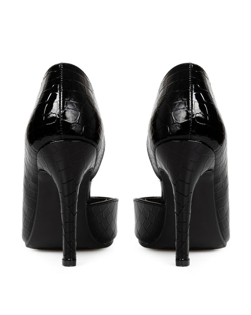 Zapatilla Picuda Negra Croc 25420